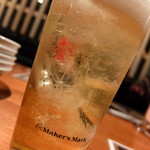 炭火焼肉ぐら - Maker’s mark ハイボール