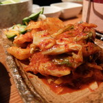 炭火焼肉ぐら - キムチ盛り合わせ