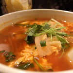 炭火焼肉ぐら - 辛いクッパ