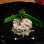 日本料理 幸庵 - 松葉がにの真薯椀アップ