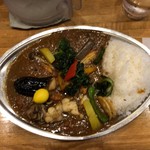 カレーの店 プーさん - シーフードスペシャル野菜カレー２１００円
