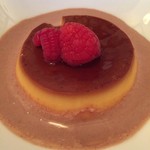 南部亭 - チョコレートソースのプリン