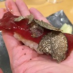 鮨松榮 - 本鮪 大間産＋トリュフ