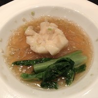 故宮 - 帆立貝柱と春雨の蒸しもの　魚醤ソース