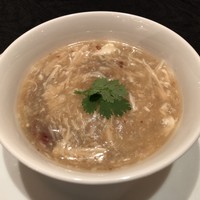 故宮 - 国産牛フィレ肉とえのき茸入りスープ
