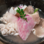 うを徳 - 2017.12 岩手ミンククジラ畝須と羅臼雲子のお椀