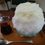 埜庵 - みるく杏仁純ハスカップ1070円*2017.12