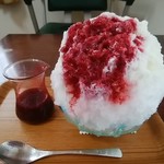 埜庵 - みるく杏仁純ハスカップ1070円*2017.12