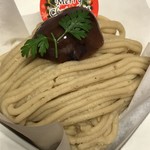 マナ スイーツ - ★★★☆ 和栗のモンブラン 甘すぎず、栗本来のこっくりとした味が好き