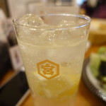じじばば木馬亭 - 国産レモンのレモンサワー