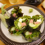 じじばば木馬亭 - ネギトロの生春巻き