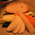 Bar MICHIya - この日のバーニャカウダのお野菜