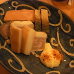 Bar MICHIya - 自家製燻製盛り合わせ