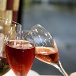 波へい - ロジャーグラート ロゼスパークリングで乾杯♪