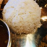 ネパールステーション - ライスはバスマティライスです。