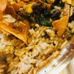 ネパールステーション - 混ぜてみるとこんな具合です