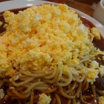 スパゲッティハウス - ランチ限定20食のスペシャルバーグ
麺ダブルに卵トッピング