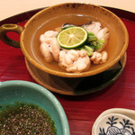 ぎをん 福志 - 8.小鍋:鱈の身と白子