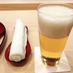 ぎをん 福志 - 生ビール