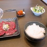 Yougan Yakiniku Gyuubi - はらみ定食