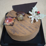 パティスリー アールブリュット - キャラメルショコラマロン（3700円）2017年12月