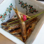 行楽庵 - 寒もろこ（2017/12）