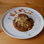 えほんとカフェ - 炙りチーズカレー