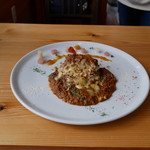 えほんとカフェ - 炙りチーズカレー