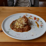 えほんとカフェ - 炙りチーズカレー