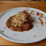 えほんとカフェ - 炙りチーズカレー