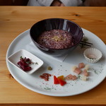 えほんとカフェ - ハーブとピクルスと五穀がゆ