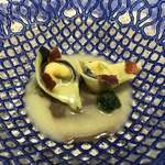 クイントカント - トルタッリ タレッジォチーズのリピエノピッツォケリ仕立て