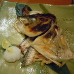 とんがらし - しまあじカマ塩焼