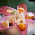 行楽庵 - 八寸（2017/8）