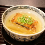 行楽庵 - 鰻と冬瓜（2017/8）