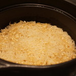 行楽庵 - 生姜ご飯（2017/8）