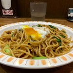 スパゲティ屋くぼやん - ［2017/12］しょう油(600円)＋半熟たまご(100円)