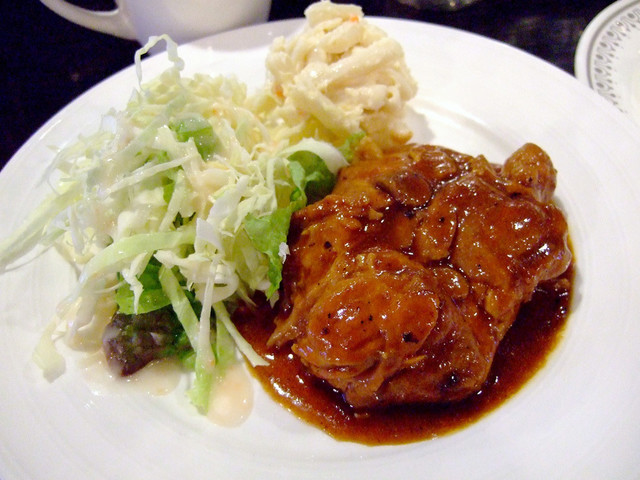 ある日の日替わりランチ チキンソテーデミソース By Morouh ネルヘン 仙台 喫茶店 食べログ ある日の日替わりランチ チキンソテーデミソース By Morouh ネルヘン 仙台 喫茶店 食べログ