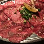 ことぶき焼肉 - 牛タン　タレ　1404円