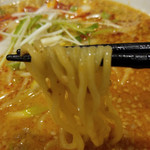 中国料理 神田 桃園 - 特製担々麺（麺）