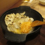 宮わき - 焼き百合根自家製雲丹バター（900円）