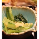 相福庵 - 菜っ葉の煮物