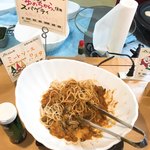 くるるの杜 農村レストラン - 【2017年12月】道産小麦のスパゲティ。