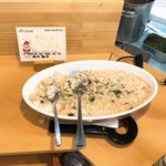 くるるの杜 農村レストラン - 【2017年12月】きのこのリゾット、洋風のメニューも結構充実していた、そのうちの一つ。