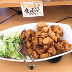 くるるの杜 農村レストラン - 【2017年12月】これもド定番の唐揚げ。