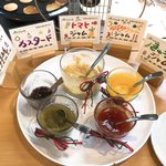 くるるの杜 農村レストラン - 【2017年12月】パンケーキの選べるジャム類がスゴイ。