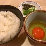 美の庵 - 卵かけご飯