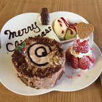 雪みるく - クリスマスパンケーキ