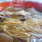 虎尾王家當歸鴨肉麵線 - しなやかでコシがある。