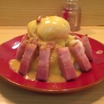 おき野 - ポテトサラダ カルボナーラ